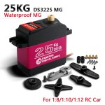 High Torque DS3225MG 25KG Waterproof Metal Gear Digital Motor DS3225 for 1/8 1/10 1/12 RC Car HSP Baja Boat Robot